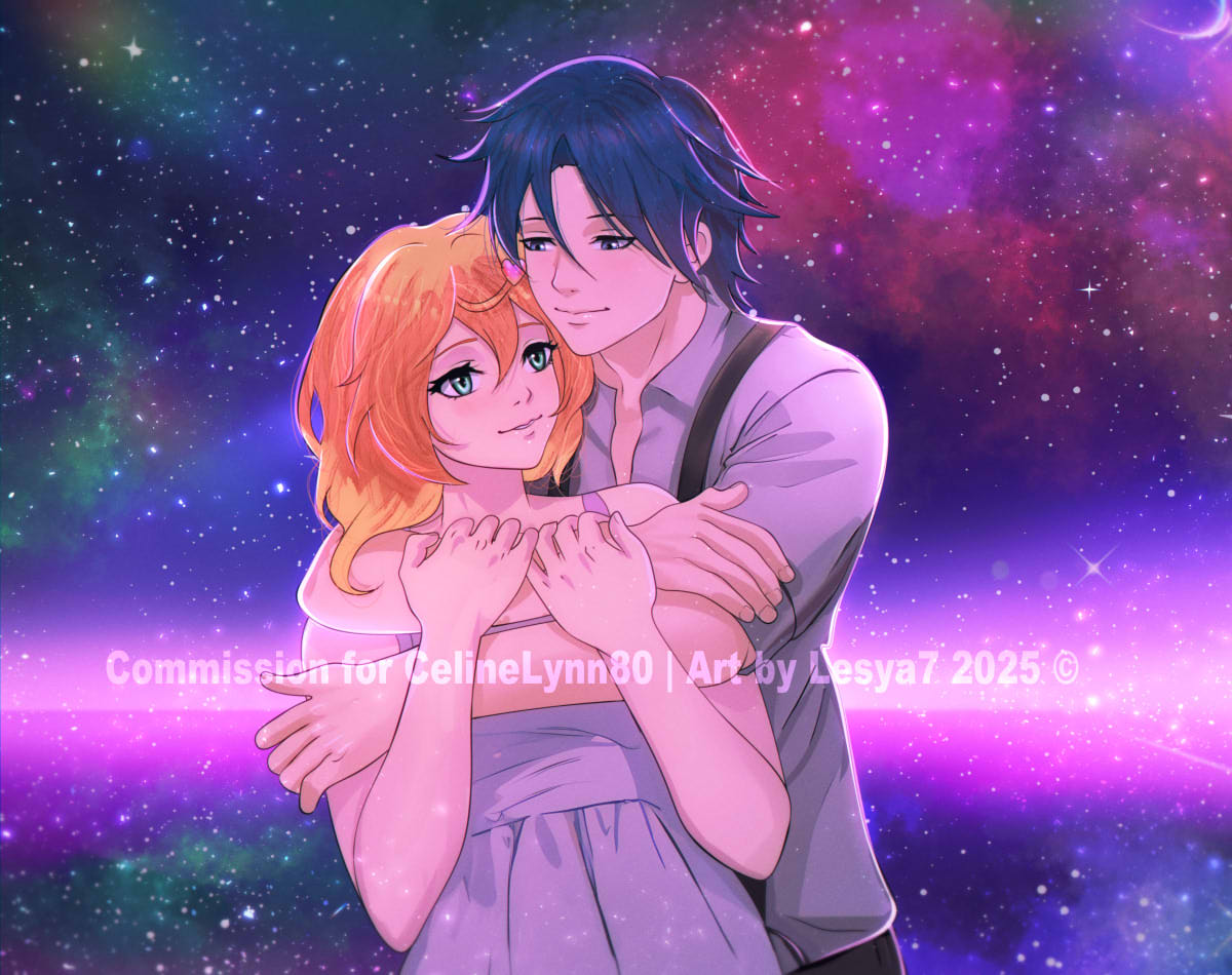 Macross delta commission: Freyja and Hayate