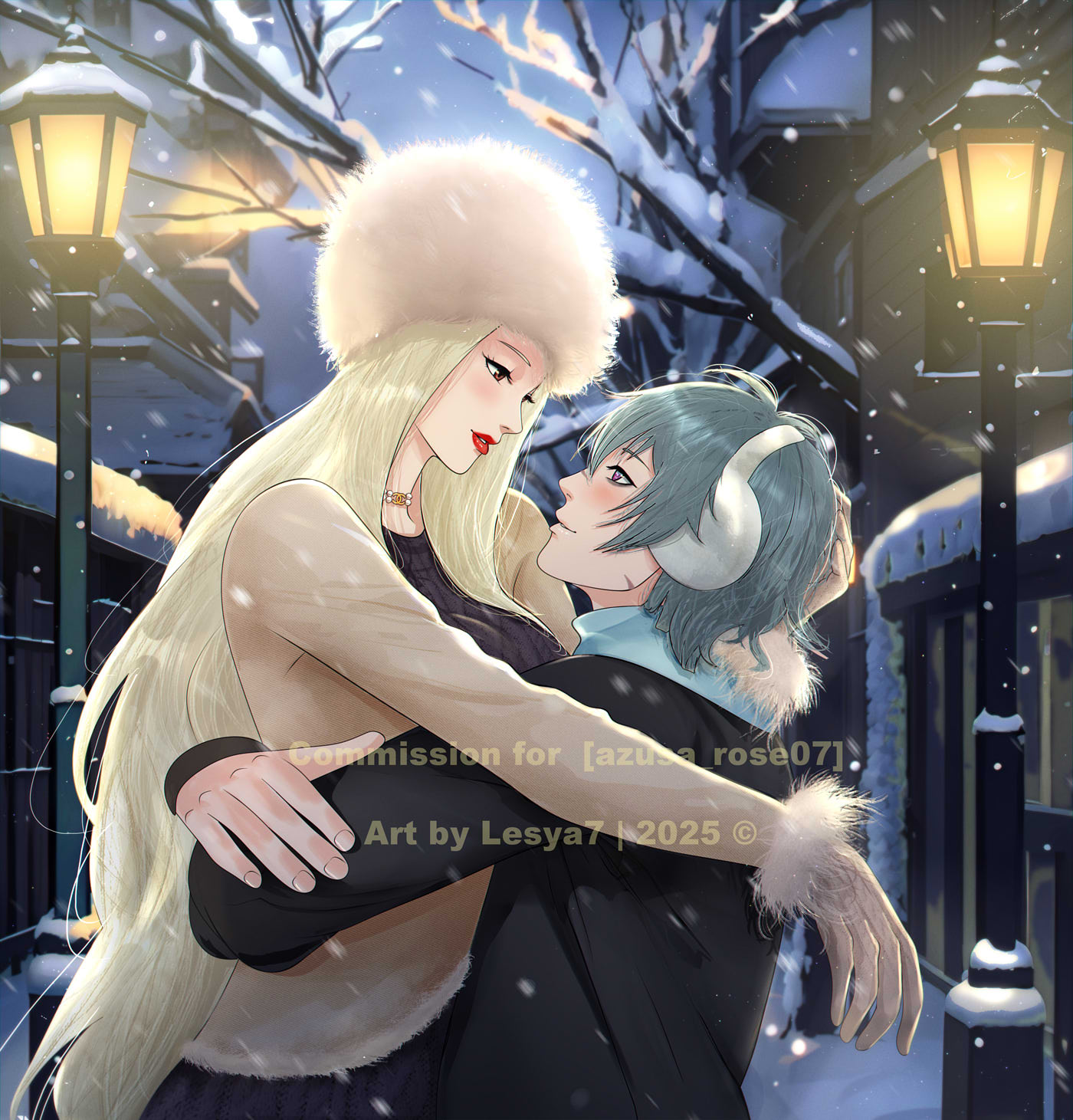 Commission: Azusa x Christine OC