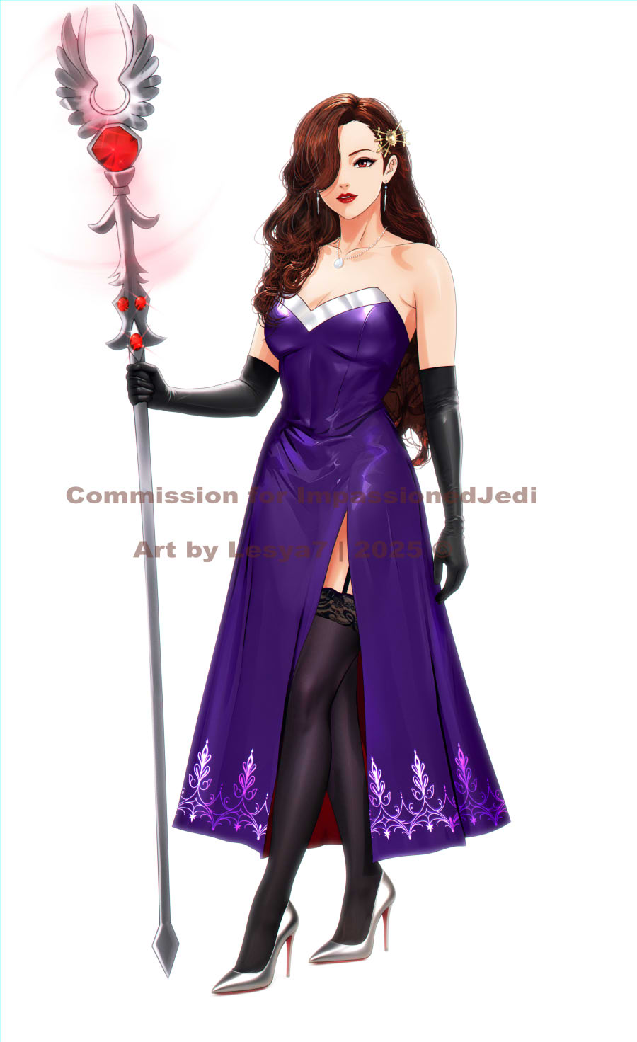 Dark Fantasy Commission Celine (OC)