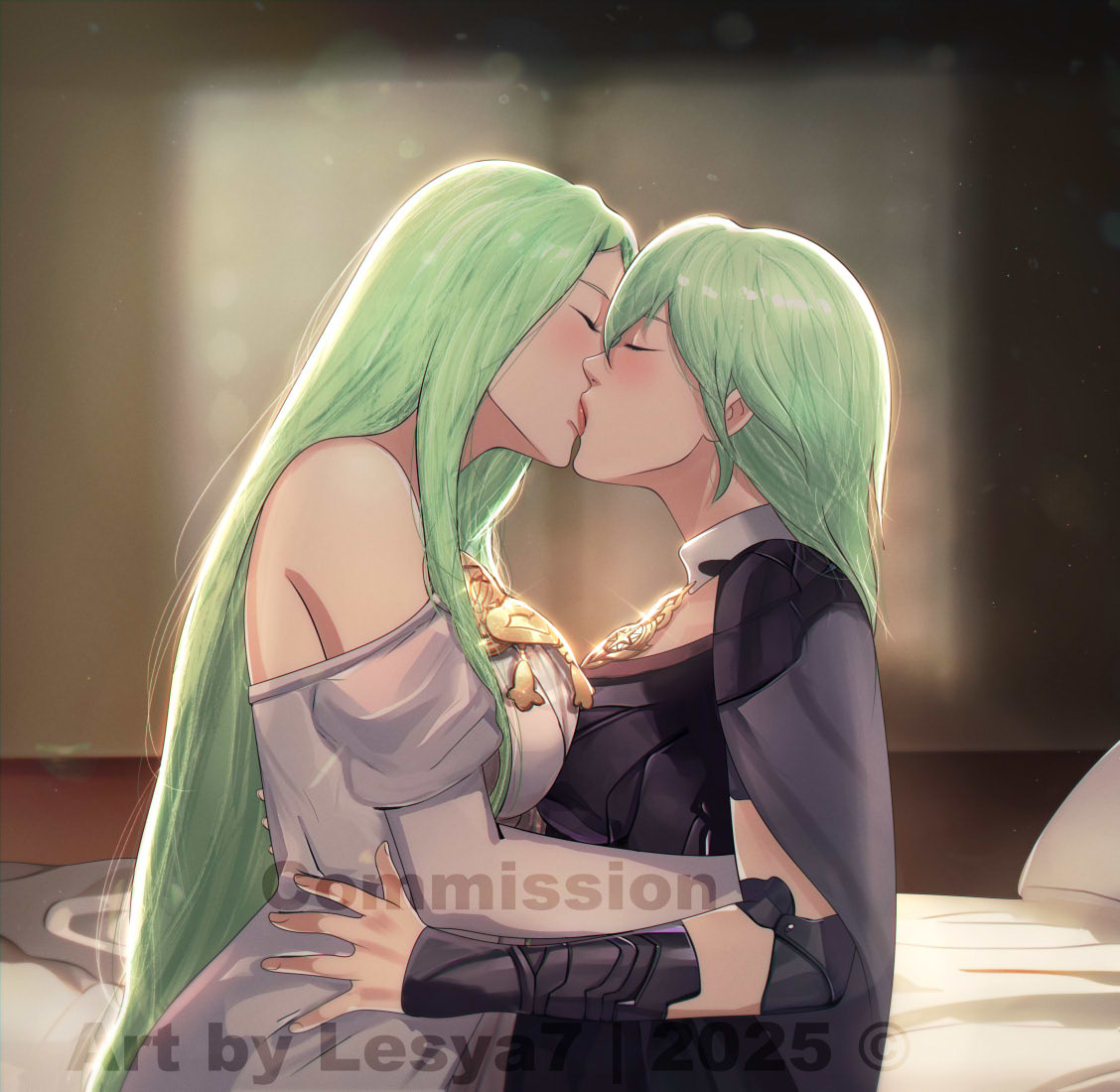 Commission: Rhea x Byleth
