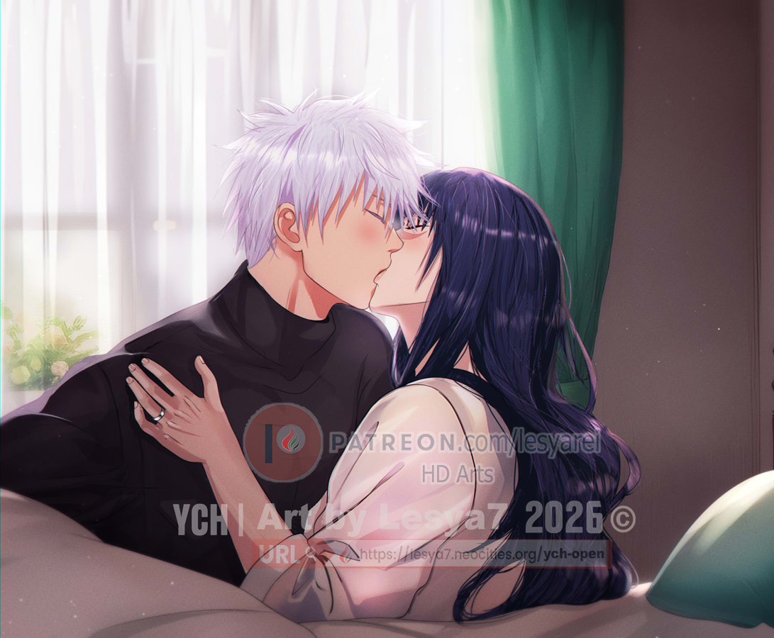 YCH Gojo x Utahime Kiss