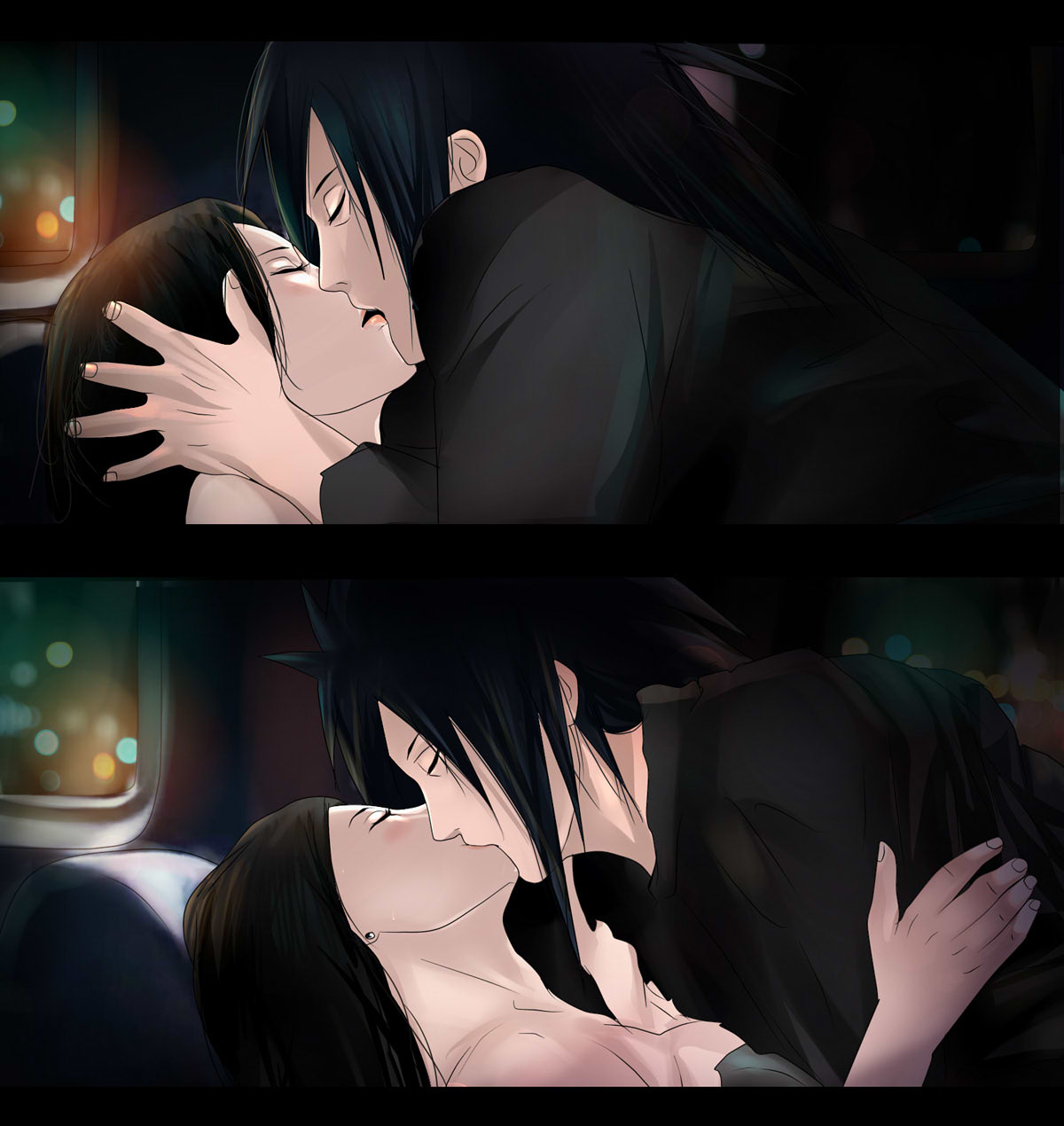 Madara x Haruko Kiss